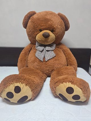 Peluche Orso Marrone Grande 1.60mt nuovo con carte