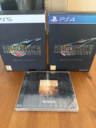 Final Fantasy VII Remake & Rebirth Deluxe + BSO ff
