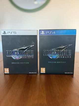 Final Fantasy VII Remake & Rebirth Deluxe + BSO ff