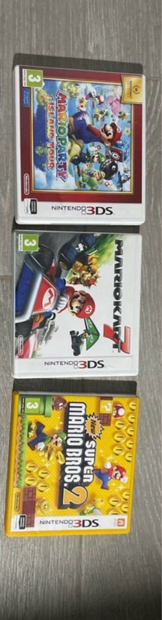 3 Juegos Nintendo 3DS