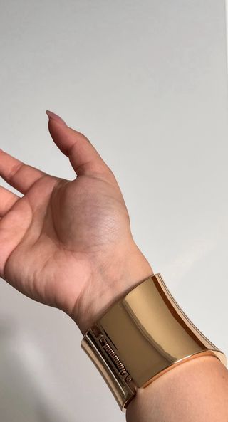 Bracciale rigido Max Mara dorato
