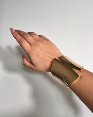 Bracciale rigido Max Mara dorato