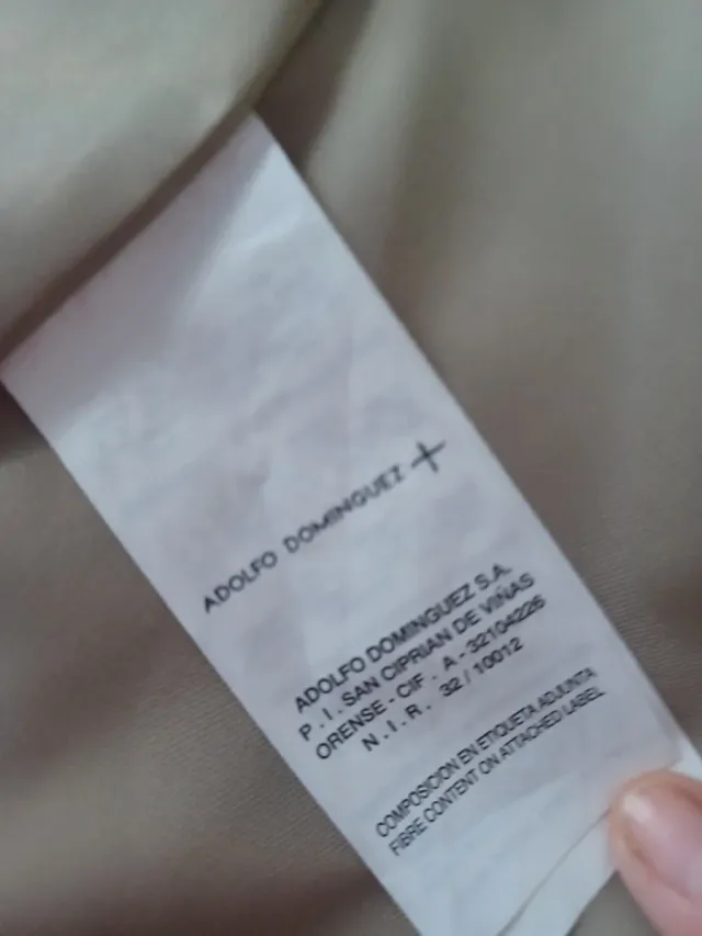 Blazer, chaqueta Adolfo Dominguez