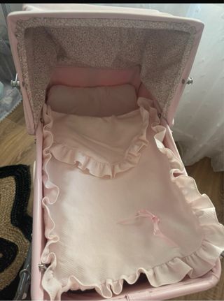 Carrito Muñecas Bebelux Sweet Rosa