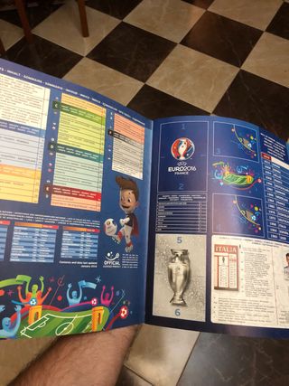 Álbum cromos UEFA EURO 2016 Panini