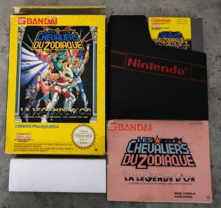 Les Chevaliers du Zodiaque Nintendo NES Pal B