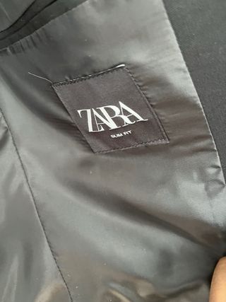 Americana traje negra