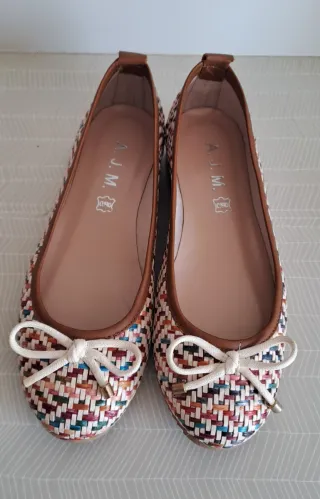 Manoletinas multicolor
