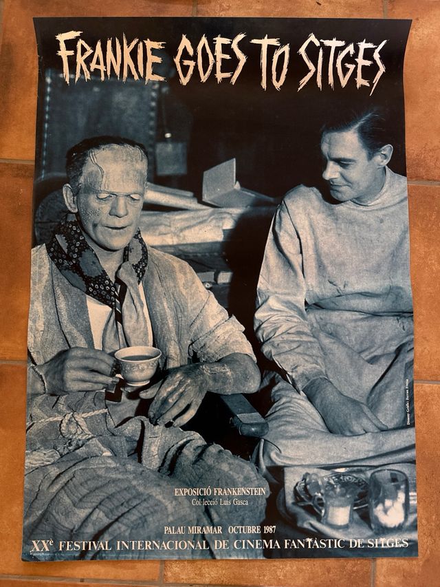 Cartel Festival Sitges 1987 Frankie Goes to Sitges