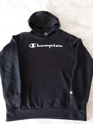 Sudadera Champion niño Talla 14 Negra