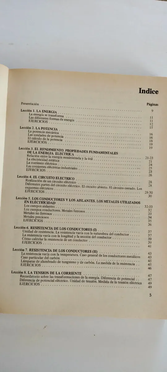 CURSO ELECTRICIDAD GENERAL T.1