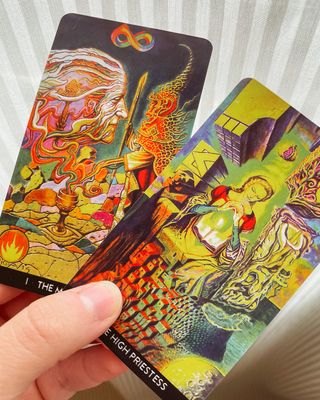 Tarocchi Surrealisti Arte Gioco Carte Oracolo