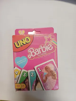 UNO Barbie The Movie Card Game