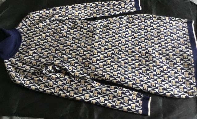 Vestito Elisabetta Franchi fantasia geometrica