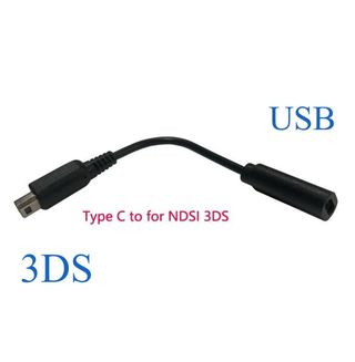 Adaptador USB tipo C a Nintendo NEW 3DS 2DS DSi XL