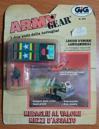 Army Gear 1989 Galoob - 3 Modelli