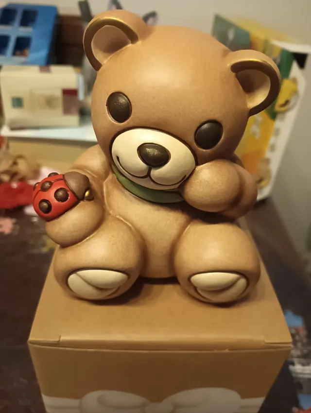 Orsetto Thun medio con coccinella