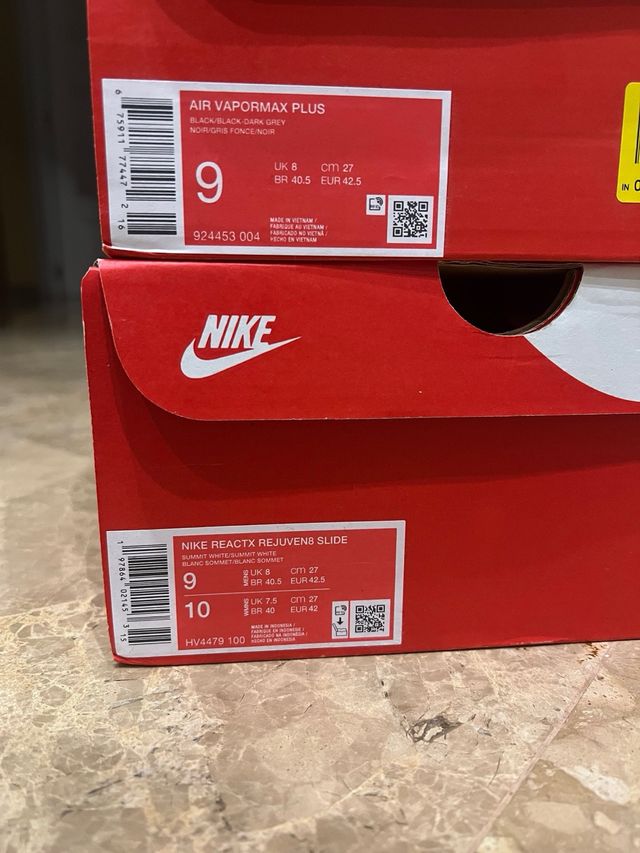 Cajas Nike originales (pack 4)