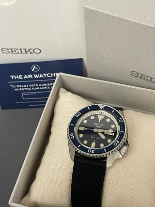 Relógio Seiko 5 Sport Azul SRPD71K2