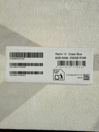 NUEVO Xiaomi Redmi 13 256 GB