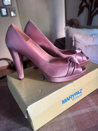 Zapatos de tacón Marypaz rosas