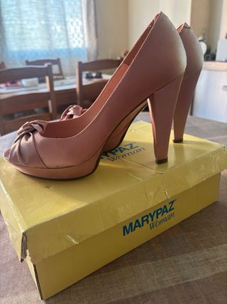 Zapatos de tacón Marypaz rosas