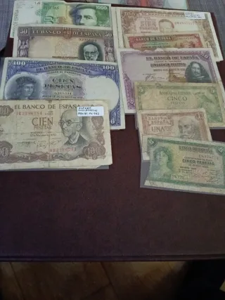 Billetes de Pesetas de España