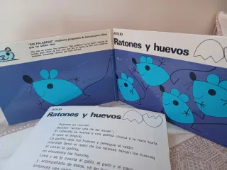 Libro infantil Ratones y Huevo. Atilio.