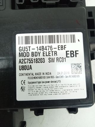 MODULO ELECTRONICO FORD KA+
