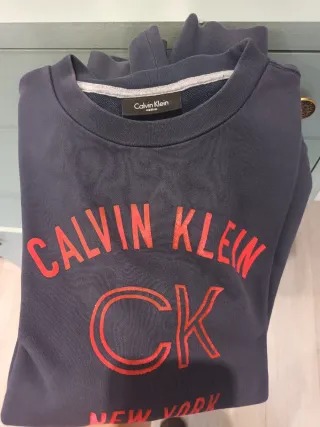 Sudadera Calvin Klein Azul Talla M