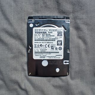Disco Duro Toshiba 500GB SATA 2.5