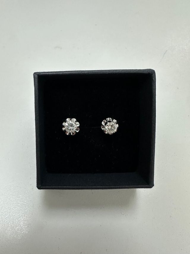 Pendientes Dormilonas 1 Quilate