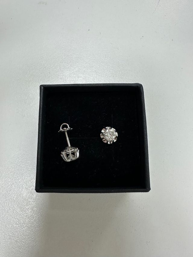 Pendientes Dormilonas 1 Quilate