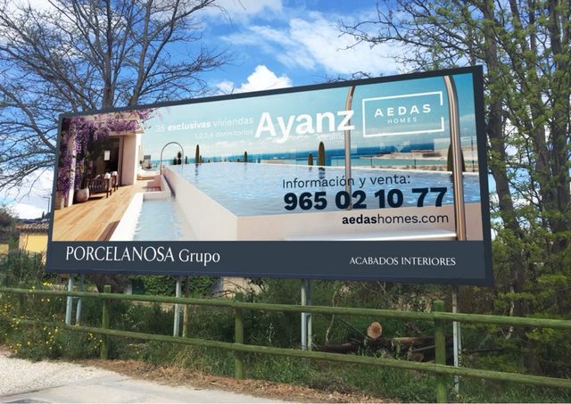 Construcción de vallas publicitarias desde 950€
