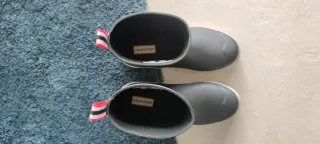 Botas de agua Hunter caqui oscuro