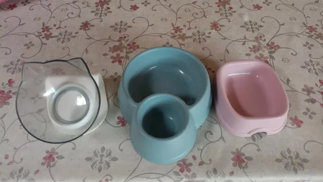 Comederos para gatos (2 unidades)