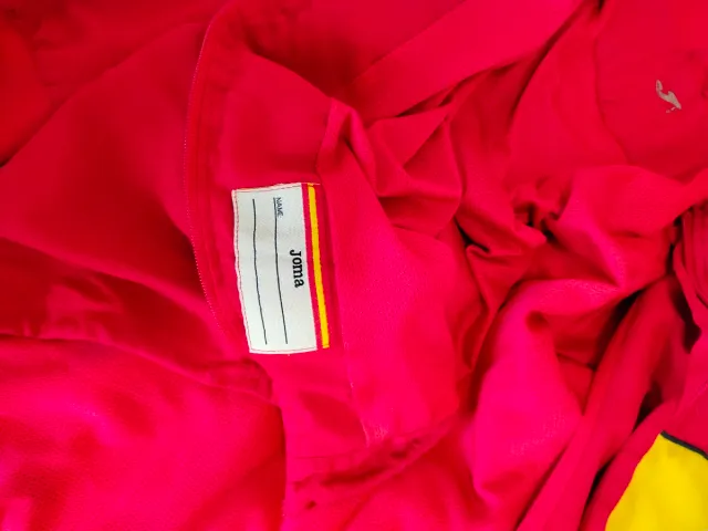 Chaqueta chándal España Joma Roja y Amarilla