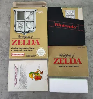 The Legend of Zelda NES Completo PAL B Esp
