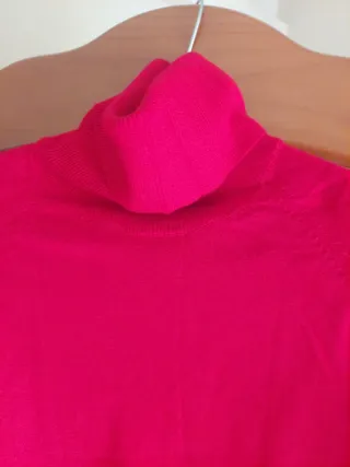 Jersey cuello subido rojo