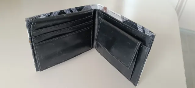 Portafoglio a fantasia tartan