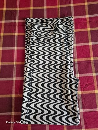 Vaqueros con estampado de cebra