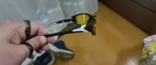 Gafas de Sol de Visión Nocturna Amarillas + Correa