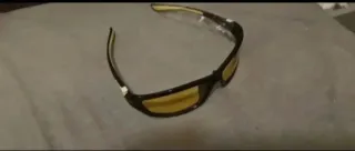 Gafas de Sol de Visión Nocturna Amarillas + Correa