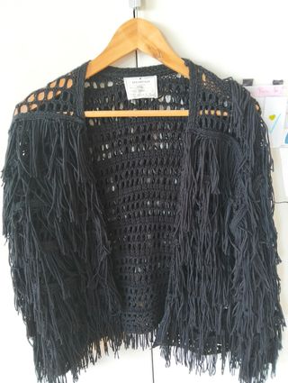 Chaqueta de flecos Springfield