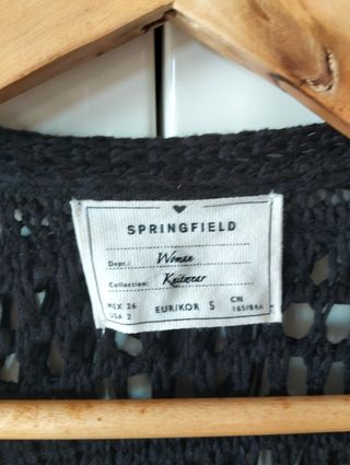 Chaqueta de flecos Springfield