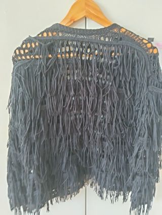 Chaqueta de flecos Springfield