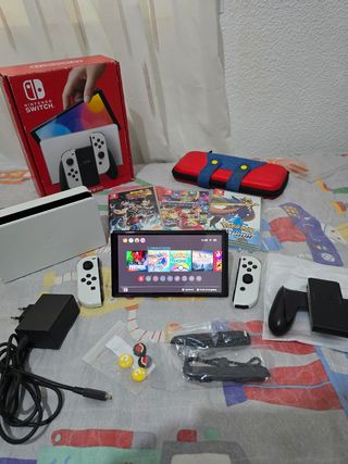 Nintendo Switch Oled, con caja precio negociable 