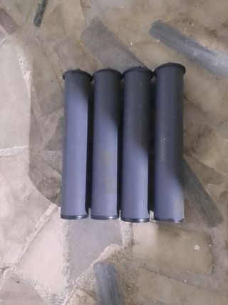 Patas de somier de metal (4 unidades)