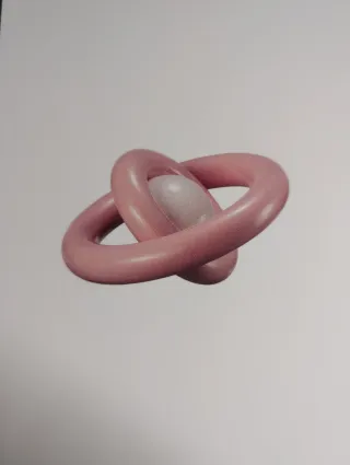 Lámpara Ikea Gustaf Westman Rosa/Blanca