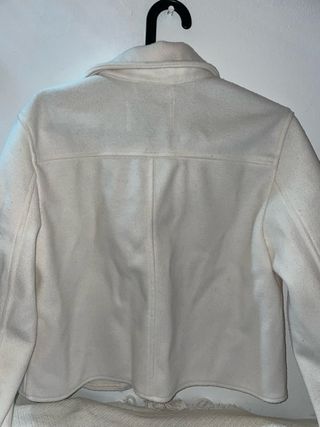 Chaqueta Stradivarius Blanca 